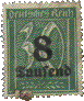 Stamp 8 marks