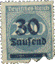 Stamp 30 marks