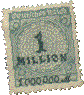 Stamp 1 million marks