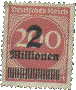 Stamp 2 million marks