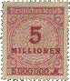 Stamp 5 million marks